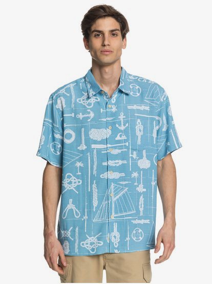 Quiksilver Mens Knots and Stuff Woven