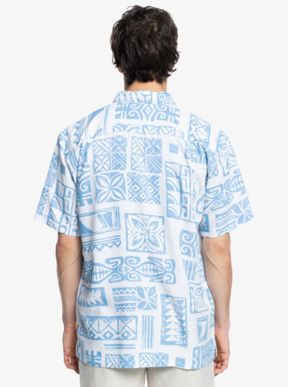 Waterman Manele Bay Short Sleeve Shirt | Quiksilver Waterman Manele Bay Short Sleeve Shirt | Quiksilver