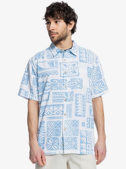 Waterman Manele Bay Short Sleeve Shirt | Quiksilver Waterman Manele Bay Short Sleeve Shirt | Quiksilver