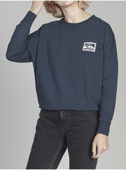 quiksilver crew neck sweatshirt