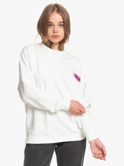 Quiksilver Womens - Sudadera con tejido orgánico para Mujer