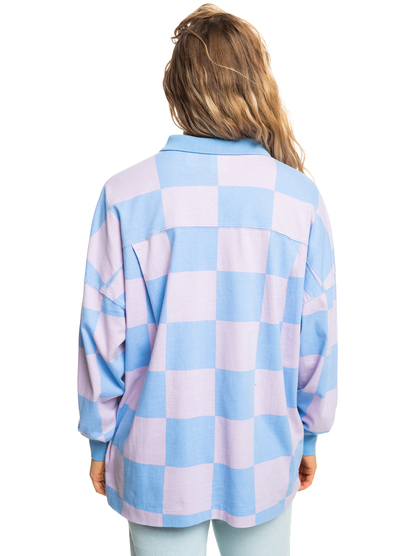 Easy Going - Organic Long Sleeve Polo for Women  EQWKT03163