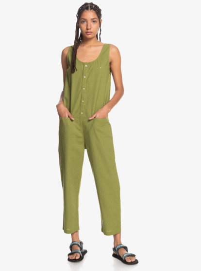 Quiksilver Womens Lounge About Sleeveless Jumpsuit