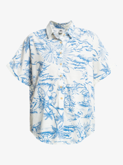 Quiksilver Womens Mono Paradise Kimono Sleeve Shirt | Quiksilver