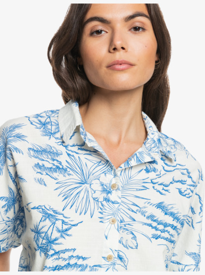 Quiksilver Womens Mono Paradise Kimono Sleeve Shirt | Quiksilver