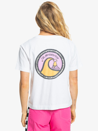 Crop - Short Sleeve T-Shirt for Women  EQWZT03082