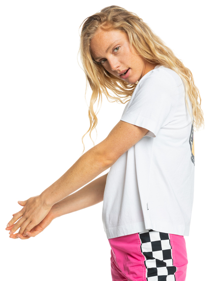 Crop - Short Sleeve T-Shirt for Women  EQWZT03082