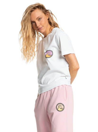 Crop - Short Sleeve T-Shirt for Women  EQWZT03082