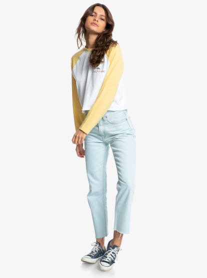 Colour block - Long Sleeve T-Shirt for Women  EQWZT03087
