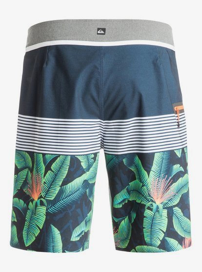 Quiksilver Mens Division Remix Vee Boardshort Swim Trunk