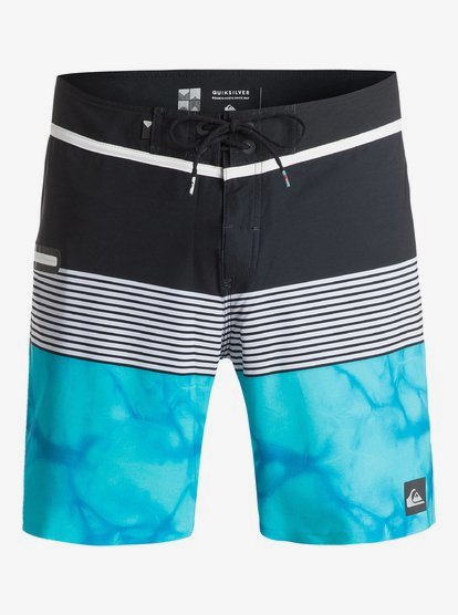 Quiksilver Mens Division Remix Vee Boardshort Swim Trunk