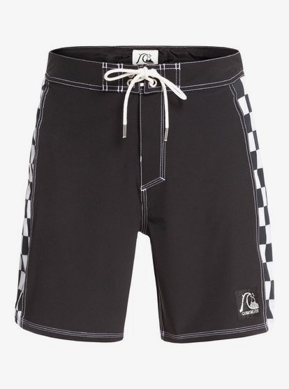 quiksilver checkered boardshorts