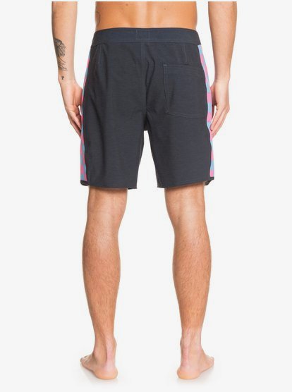 quiksilver checkered boardshorts