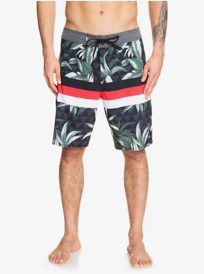 Quiksilver Mens Highline Hawaii Serious 20 Boardshort Swim Trunk