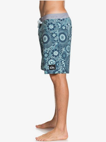 Quiksilver Mens Highline Expanded Mind 19 Boardshort Swim Trunk