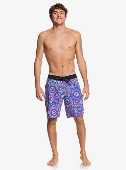 Quiksilver Mens Highline Expanded Mind 19 Boardshort Swim Trunk