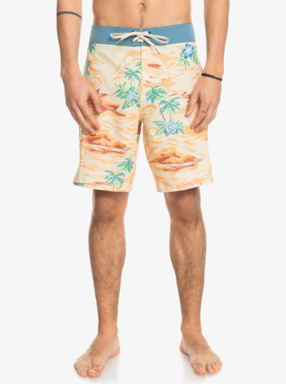 HempStretch Scallop 19" - Board Shorts for Men  EQYBS04668