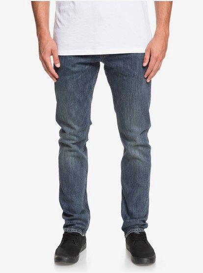 Revolver Medium Blue Straight Fit Jeans For Men Eqydp03372