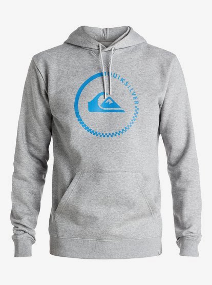 quiksilver big logo hoodie