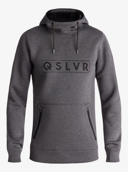 black quiksilver hoodie