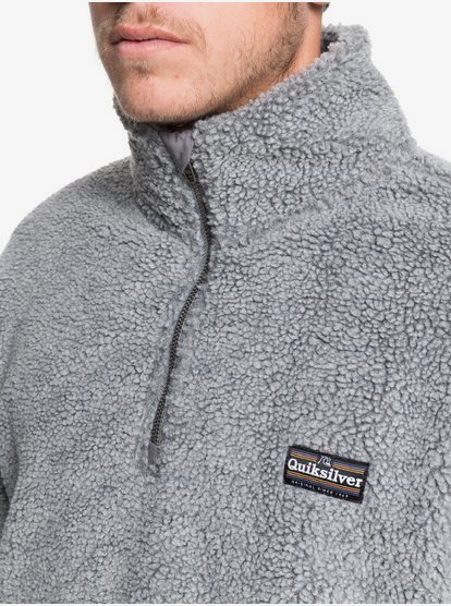 sherpa half zip up