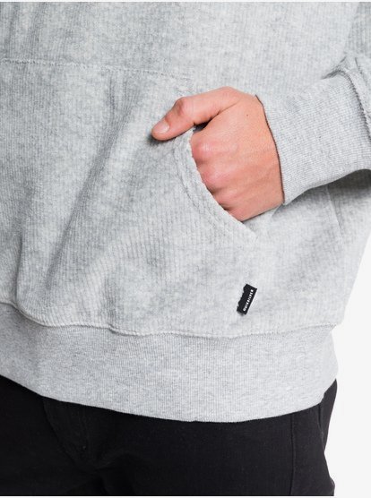 Corduroy Sweat A Capuche En Velours Cotele Pour Homme Eqyft04002 Quiksilver