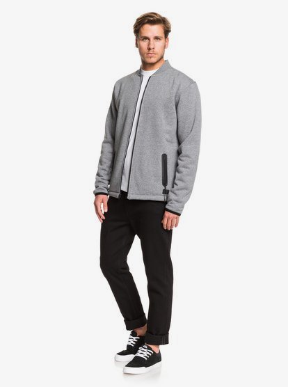 Quiksilver Mens Kurow Sherpa Bomber Jacket