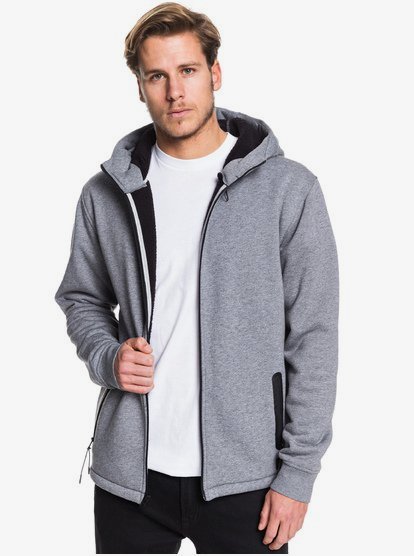 sherpa zip up mens