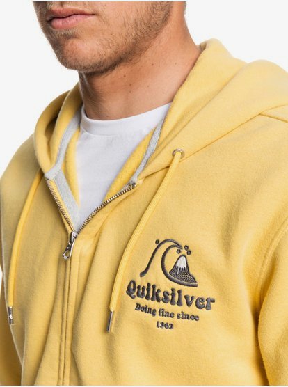 Quiksilver Mens Sweet as Slab Zip Fleece