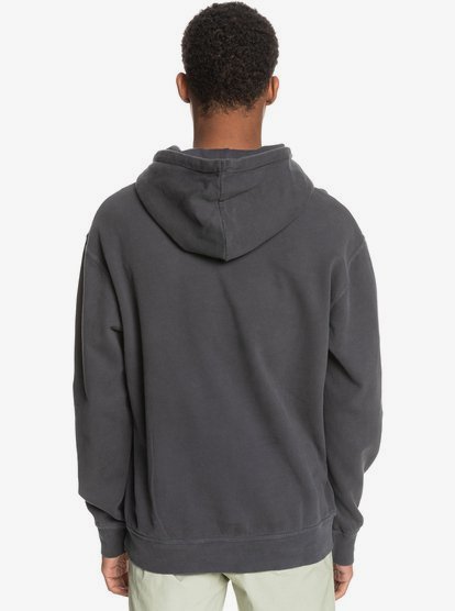 grey running hoodie