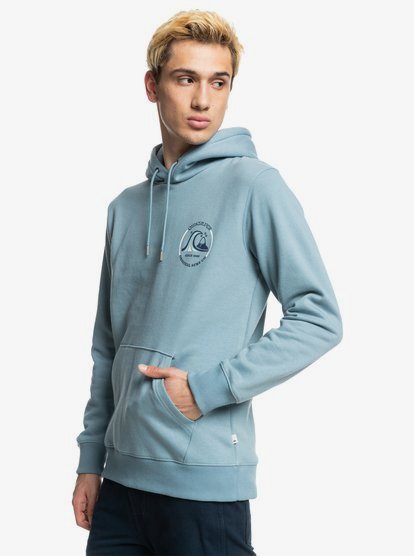 Mirror Logo Pullover Hoodie Eqyft04455 Quiksilver