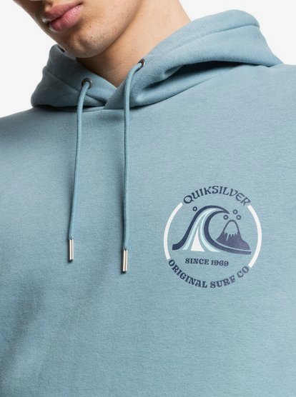 Mirror Logo Pullover Hoodie Eqyft04455 Quiksilver