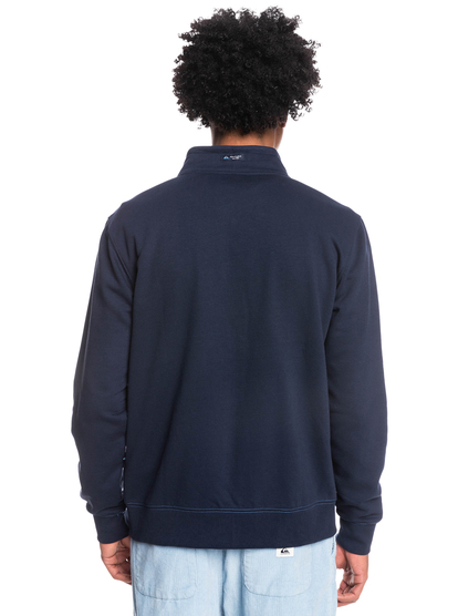 Mens zip cheap through sweatshirt