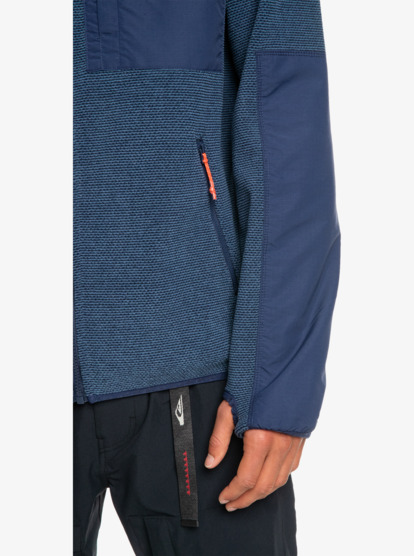Last Run - Technical Zip-Up Hooded Fleece for Men  EQYFT04858