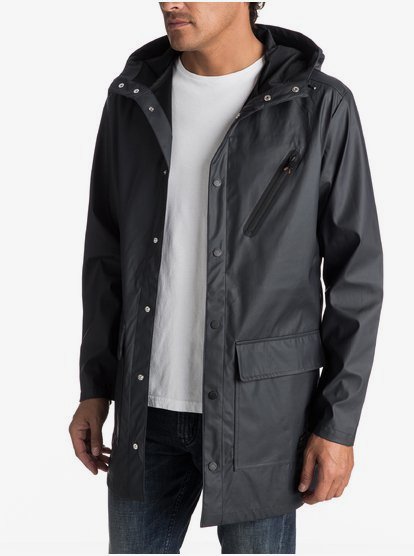 quiksilver rain jacket