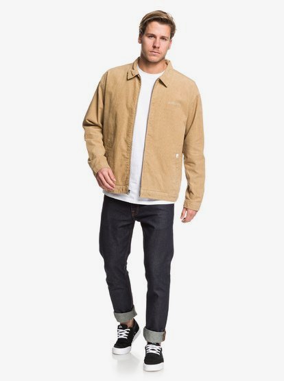 corduroy zip up jacket