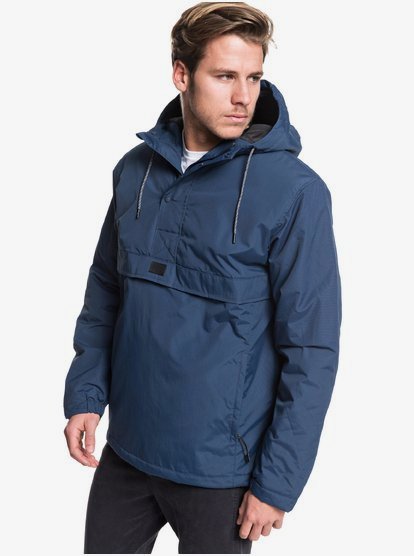 Tazawa Hooded Water Resistant Anorak for Men EQYJK03506 Tazawa 5K Hooded Water Resistant Anorak for Men EQYJK03527
