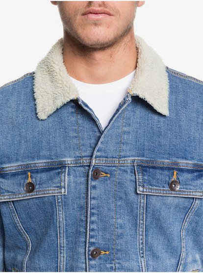 quiksilver denim jacket