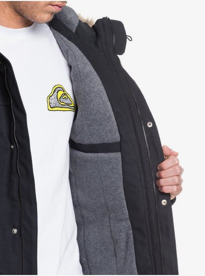 Storm Drop 5k Waterproof Hooded Canvas Parka For Men Eqyjk03510