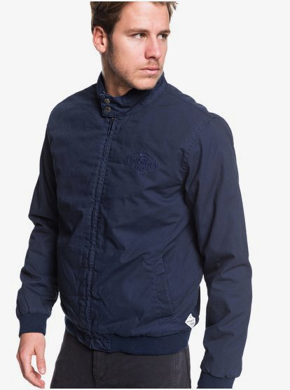Stapilton Chaqueta de Lona con Cremallera para Hombre QUIKSILVER ROXY DC SHOES Quiksilver STAPILTON Chaqueta