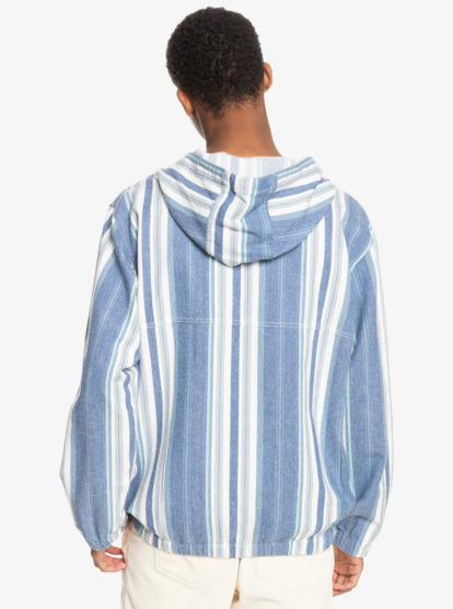 Neo Blue - Twill Anorak for Men  EQYJK03647