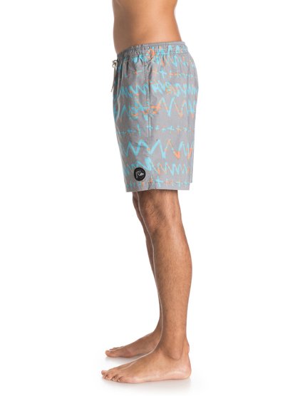 Quiksilver Mens Warpaints 17 Inch Volley Boardshort 