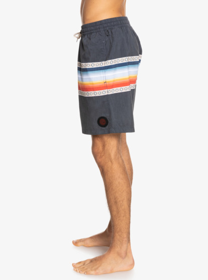 Sun Faded 17" - Swim Shorts for Men  EQYJV03744