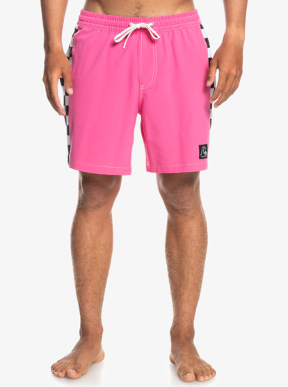 Quiksilver Boardshort Hombre Rosa 28 : : Moda