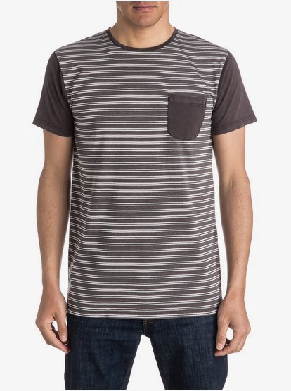 Acid Striped Pocket Tee EQYKT03473 