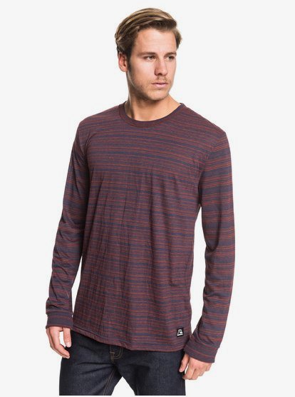 Quiksilver Mens Shakka Long Sleeve T-Shirt for Men Long Sleeve Tee