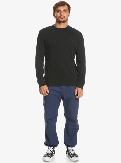 Flanders Waffle Long Sleeve T-Shirt | Quiksilver