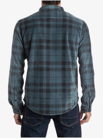 quiksilver fleece lined flannel