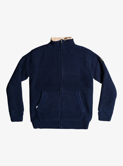 Boketto - Zip-Up Sherpa Lined Jumper 