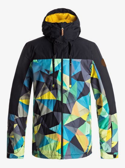 quiksilver block ski jacket mens